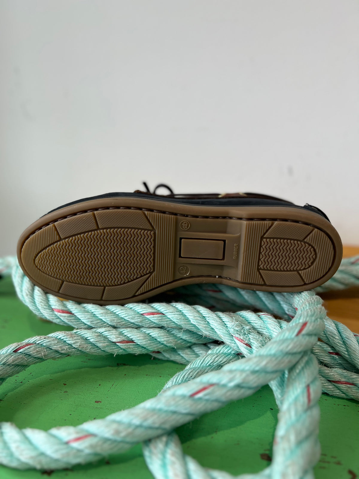 Navy Nubuck / Sombrero Leather