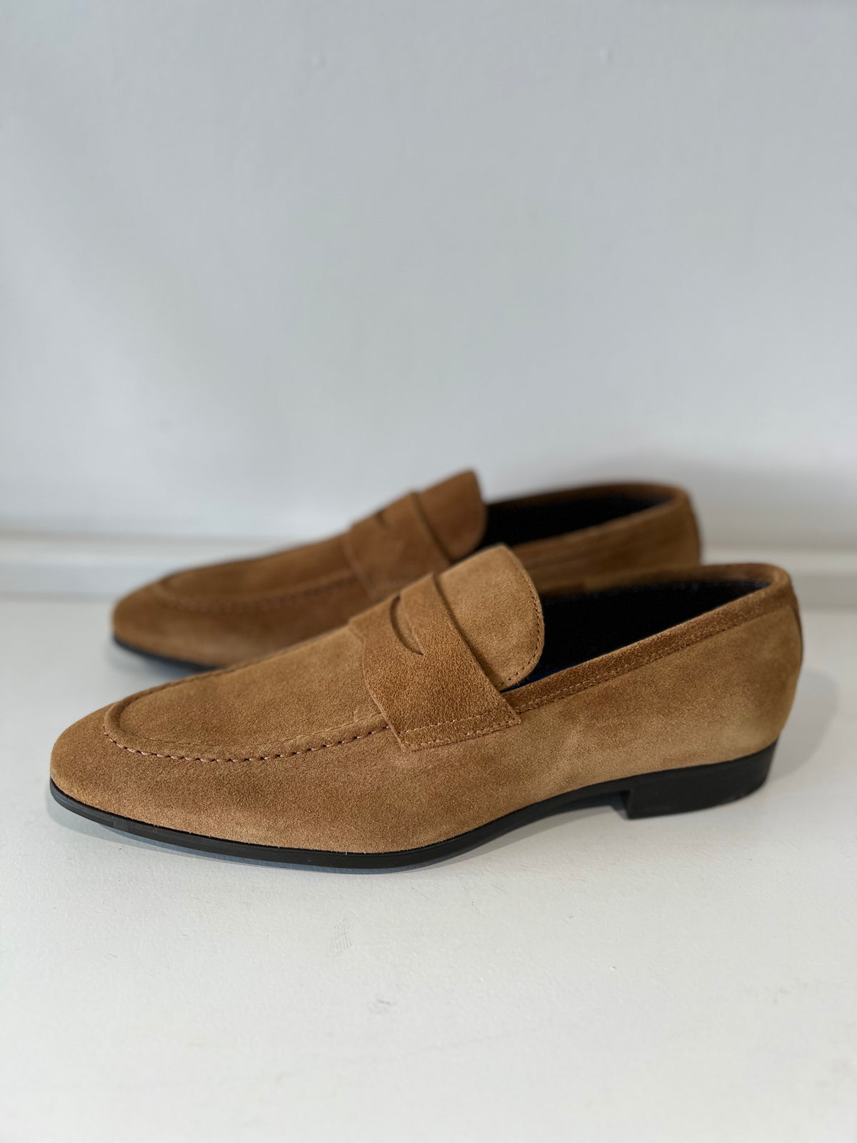 Tan Suede Loafer