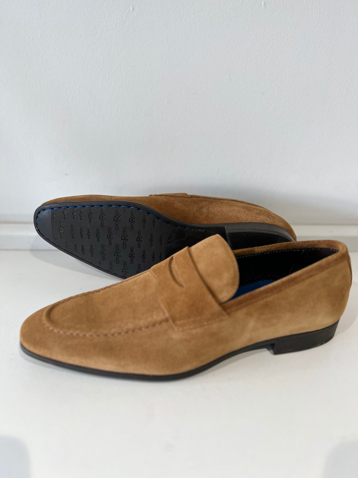 Tan Suede Loafer