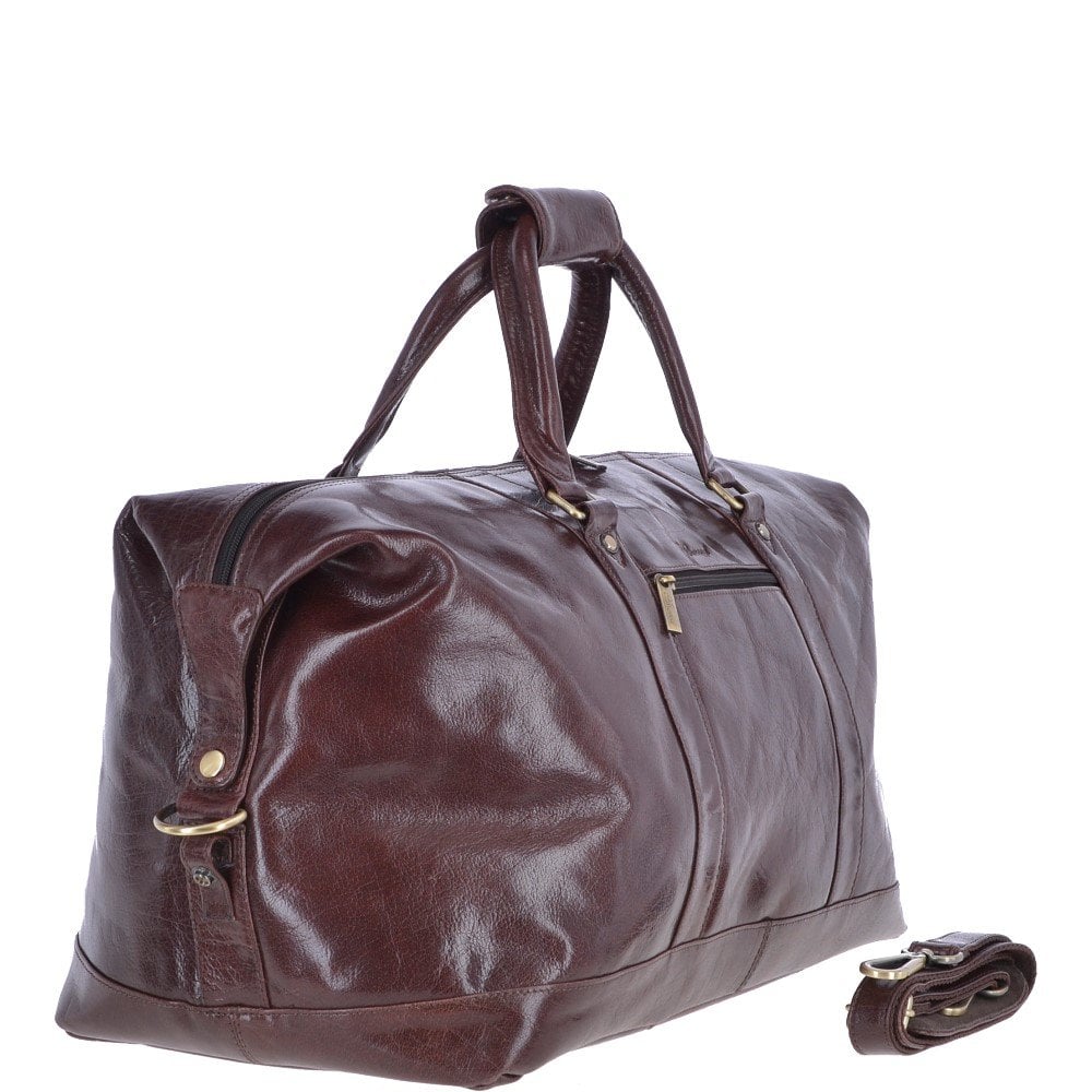 2081 - Large Burgundy Holdall