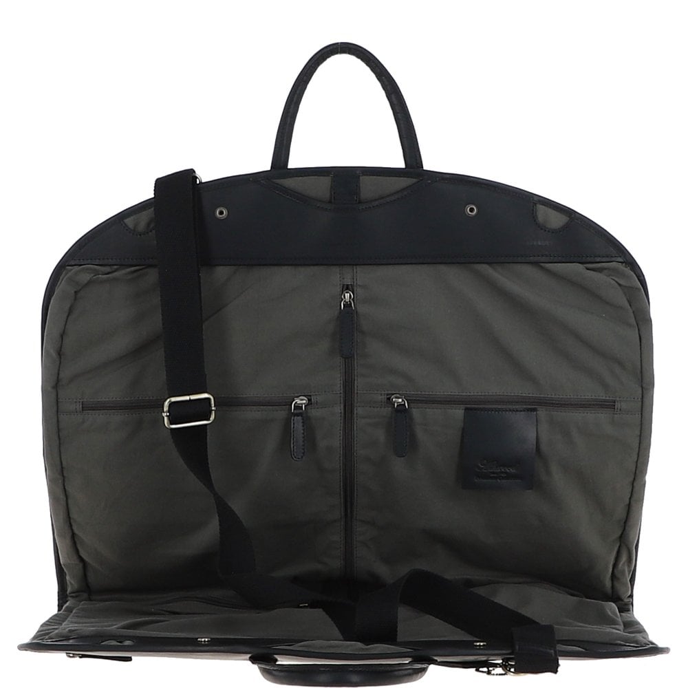 Leather Suit Carrier