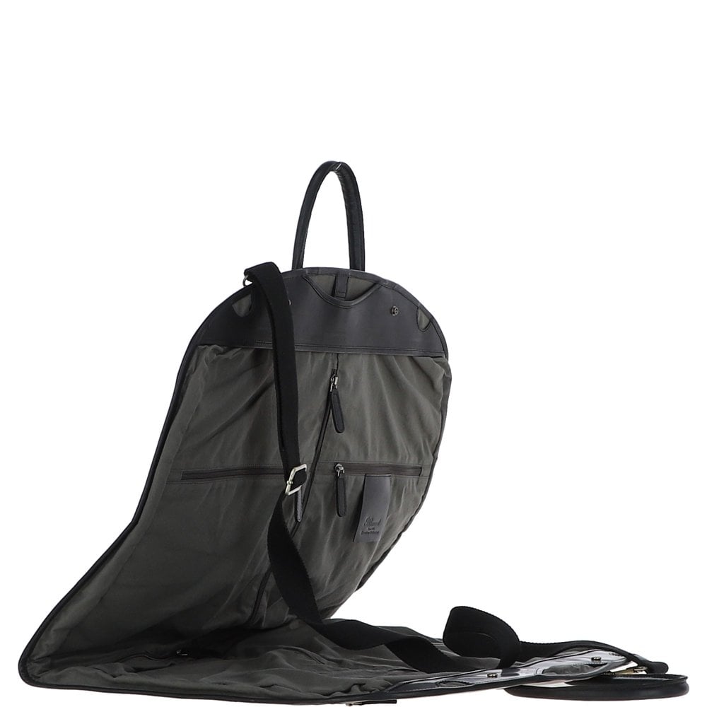 Leather Suit Carrier